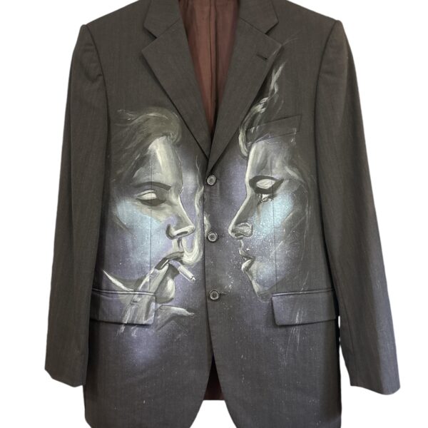 Blazer pintada oversize Lana & Amy por encargo